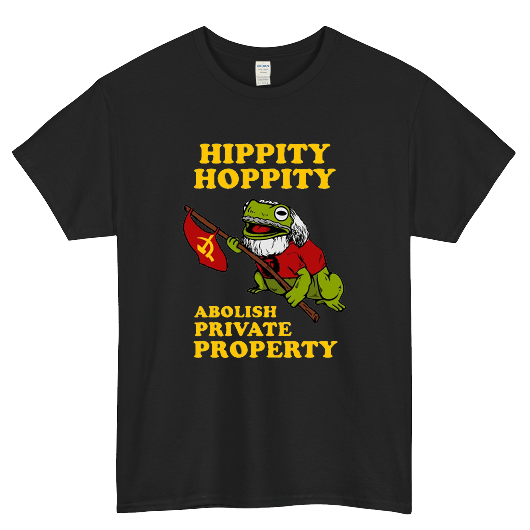 Hippity Hoppity Abolish Private Logo Mens Unisex Short Sleeve T-Shirt Size S-3XL - P