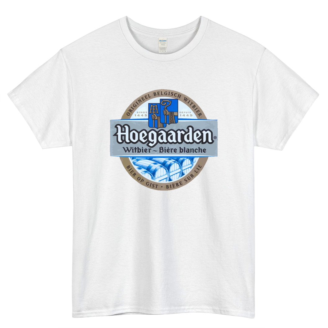 Hoegaarden Brewery Logo Mens Unisex Short Sleeve T-Shirt Size S-3XL - P