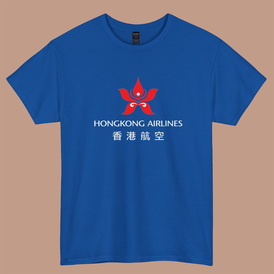 Hong Kong Airlines LOGO short sleeve t shirt S-3XL -P