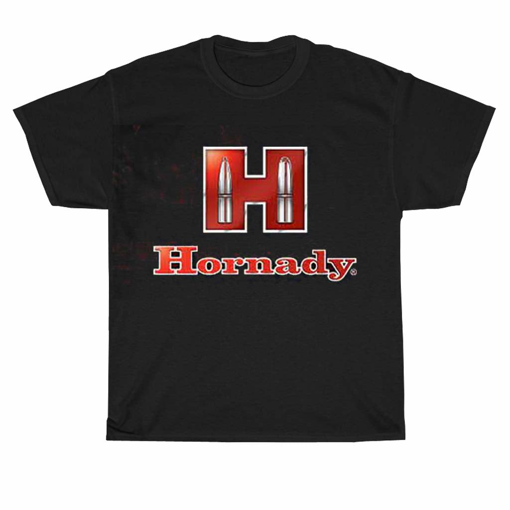 Hornady Guns Firearms Company Logo Men's Unisex T Shirt Size S to 3XL