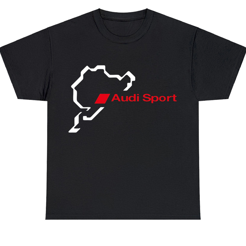 Hot Audi Racing Sport Logo Men's Unisex T Shirt Size S to 3XL