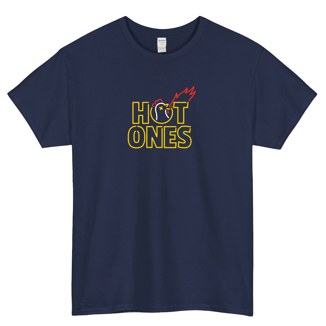 Hot Ones Hot Sauce Logo Mens Unisex Short Sleeve T-Shirt Size S-3XL -P