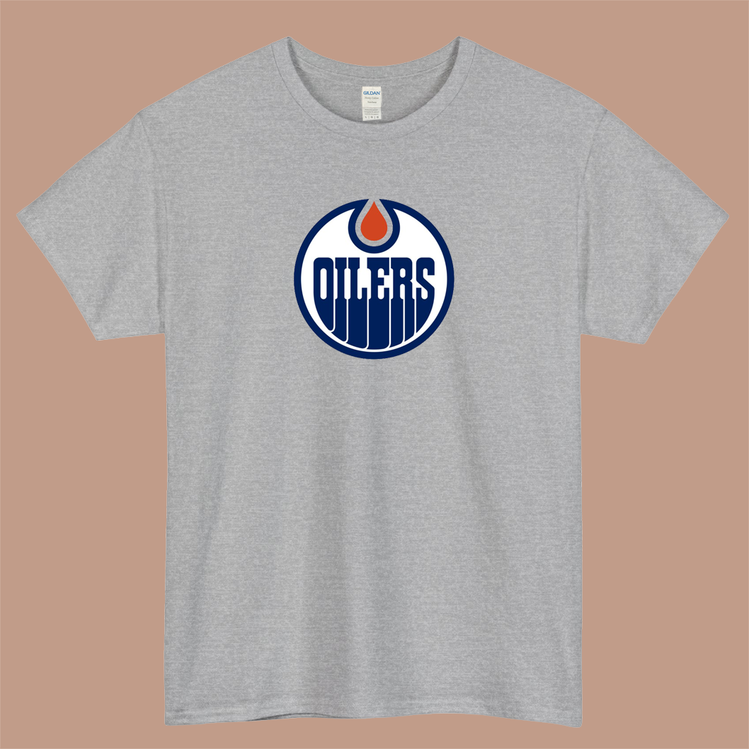 Houston Oilers Logo Mens Unisex Short Sleeve T-Shirt Size S-3XL - P