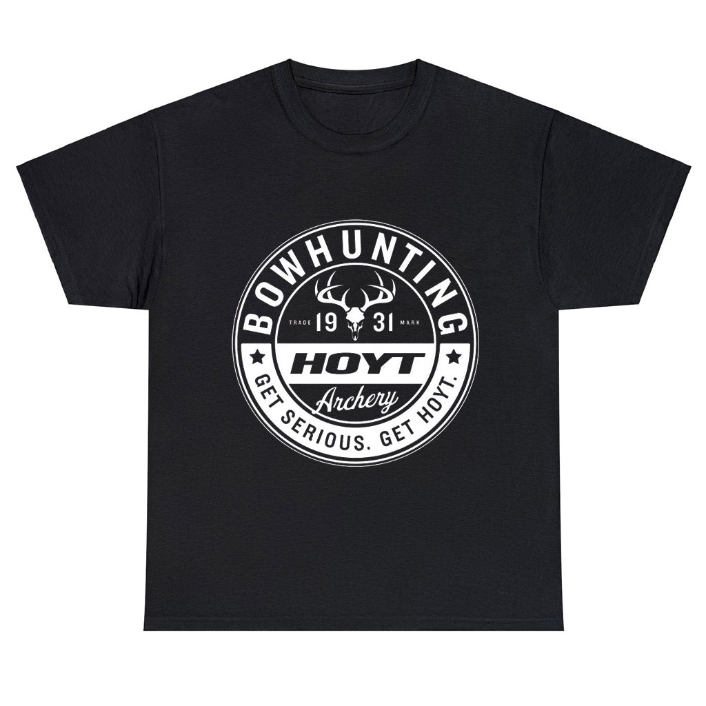 Hoyt Archery Logo Unisex Men's T Shirt Size S to 3XL