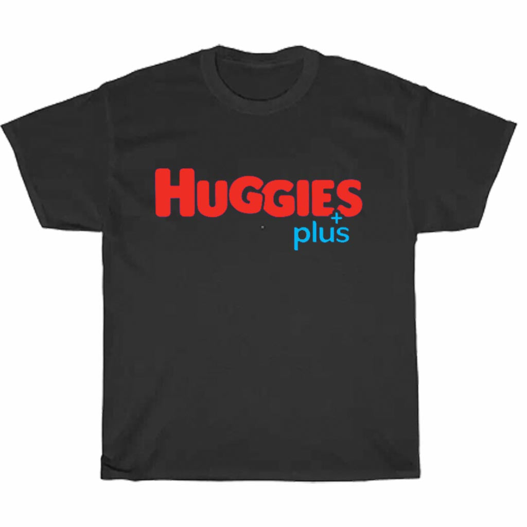 Huggies Logo Men's Unisex T Shirt Size S to 3XL