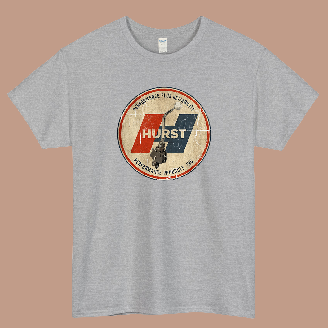 Hurst Shifter Logo Mens Unisex Short Sleeve T-Shirt Size S-3XL - P