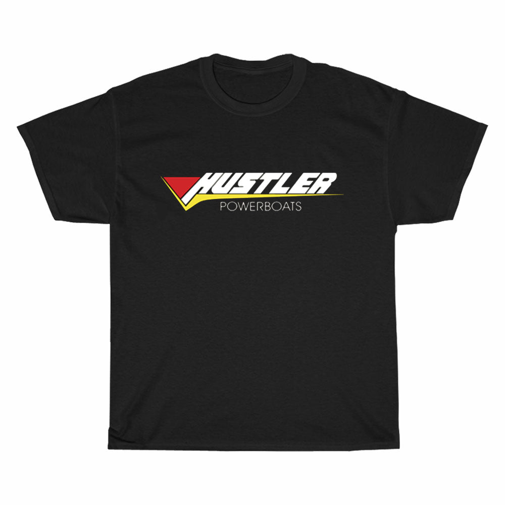 Hustler Powerboats logo Men's Unisex T Shirt Size S to 3XL