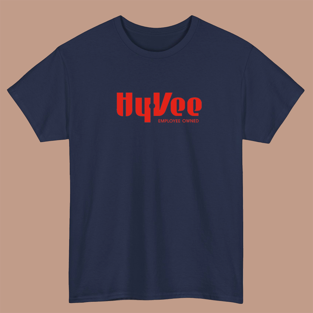 Hy-Vee Logo Short sleeve t shirt size S-3XL -P