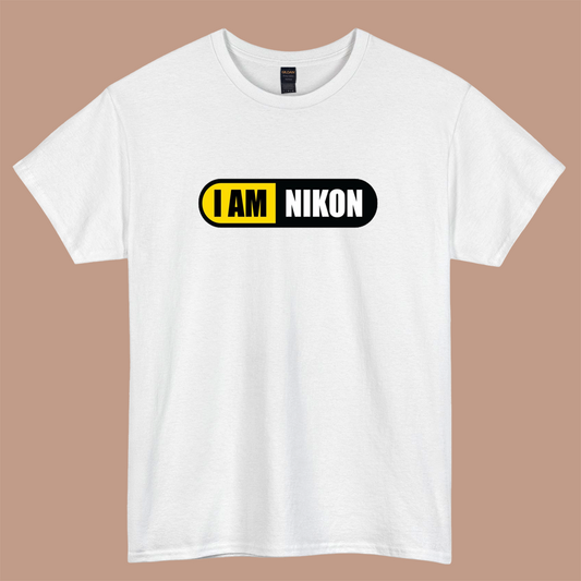 I AM NIKON Logo short sleeve t shirt S-3XL- P