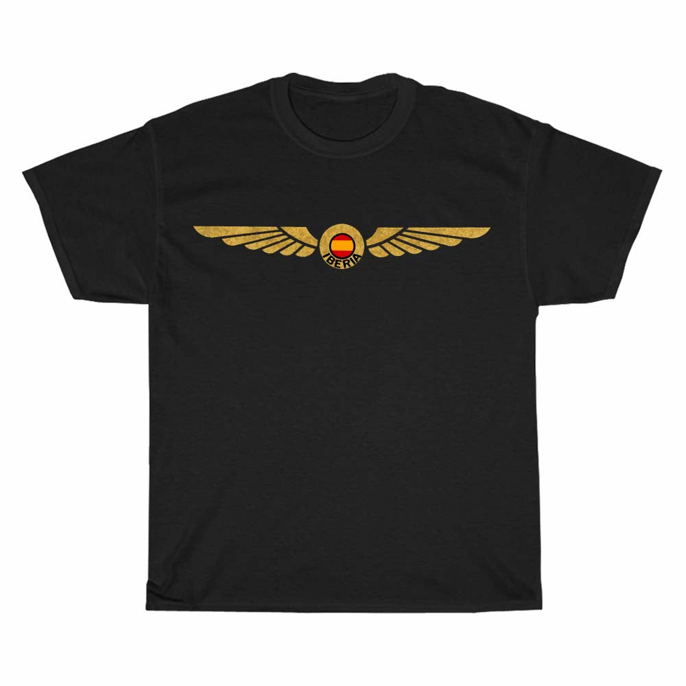 IBERIA - Spanish Airlines logo Men's Unisex T Shirt Size S to 3XL