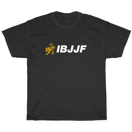 IBJJF International Brazilian Logo Men's Unisex T Shirt Size S to 3XL