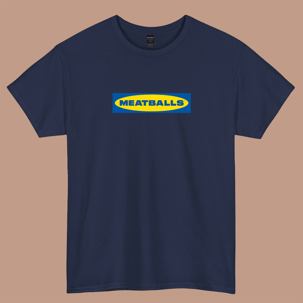 IKEA Meatballs LOGO SHORT SLEEVE T SHIRT S-3XL-P