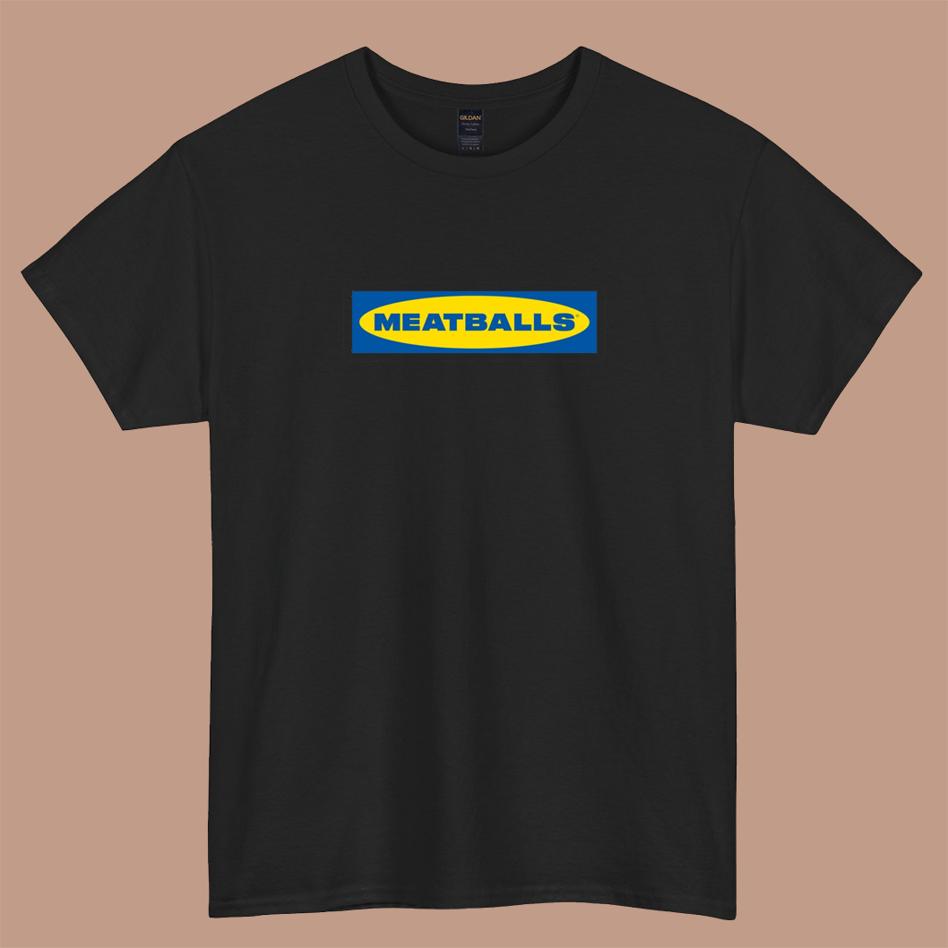 IKEA Meatballs LOGO SHORT SLEEVE T SHIRT S-3XL-P