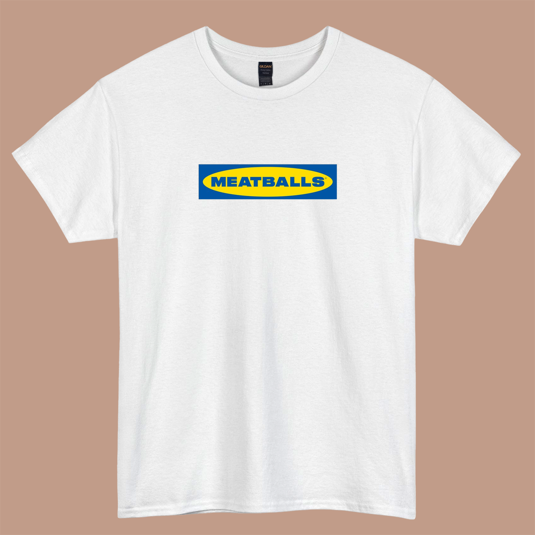 IKEA Meatballs LOGO SHORT SLEEVE T SHIRT S-3XL-P