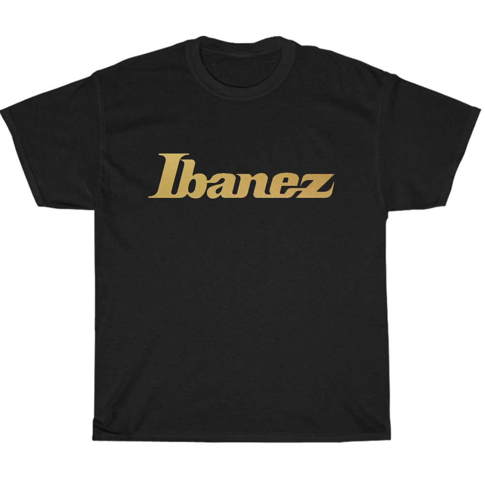 Ibanez Guitar Logo Men's Unisex T Shirt Size S to 3XL