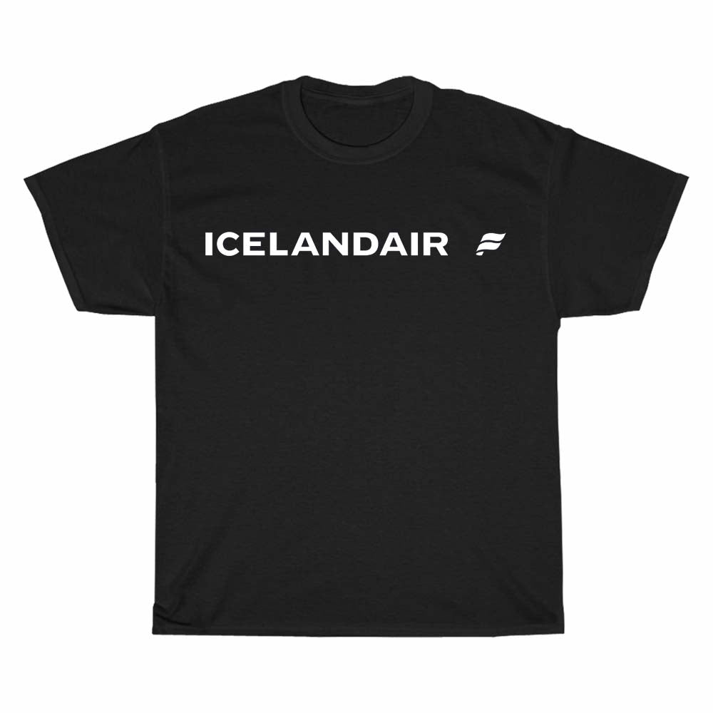 Icelandair Iceland Airlines Retro logo Men's Unisex T Shirt Size S to 3XL