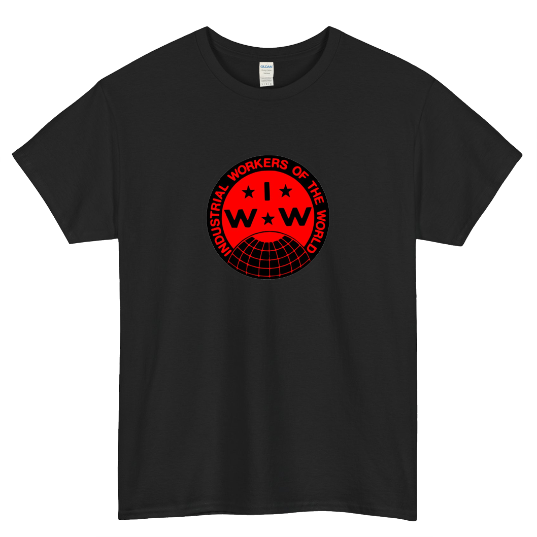 Industrial Workers of The World IWW Association Logo Mens Unisex Short Sleeve T-Shirt Size S-3XL - P