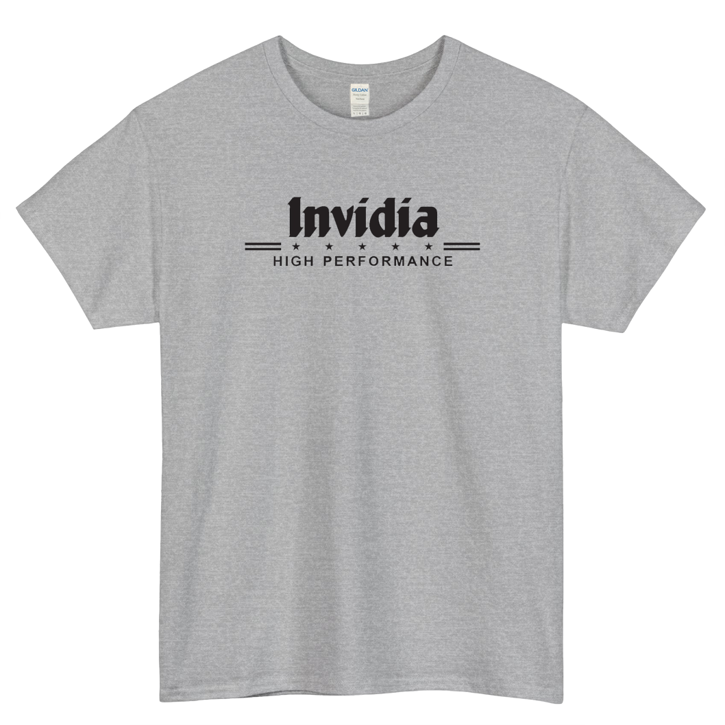Invidia High Performance Logo Mens Unisex Short Sleeve T-Shirt Size S-3XL - P