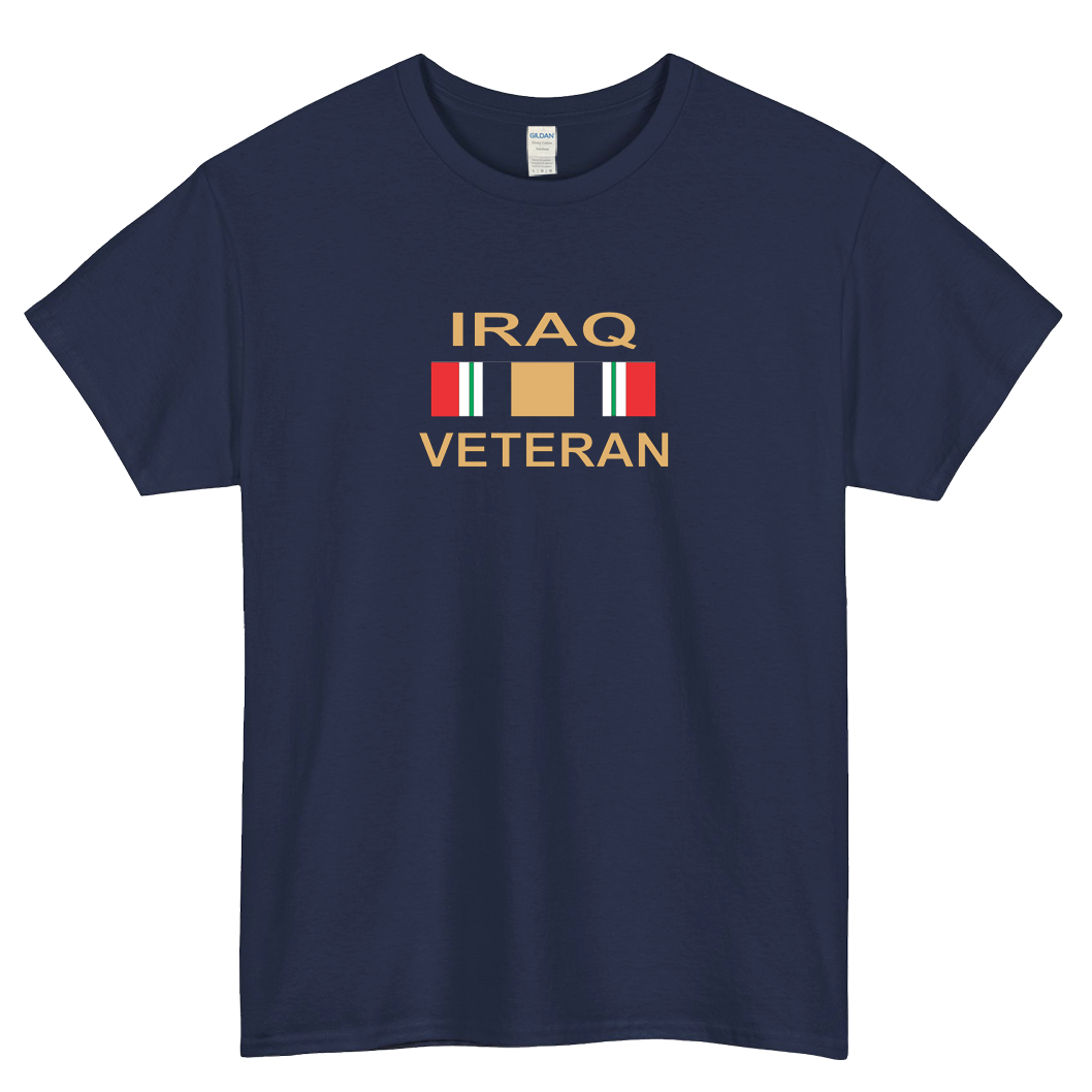 IRAQI SUMMER VETERAN LOGO SHORT SLEEVE T SHIRT -P