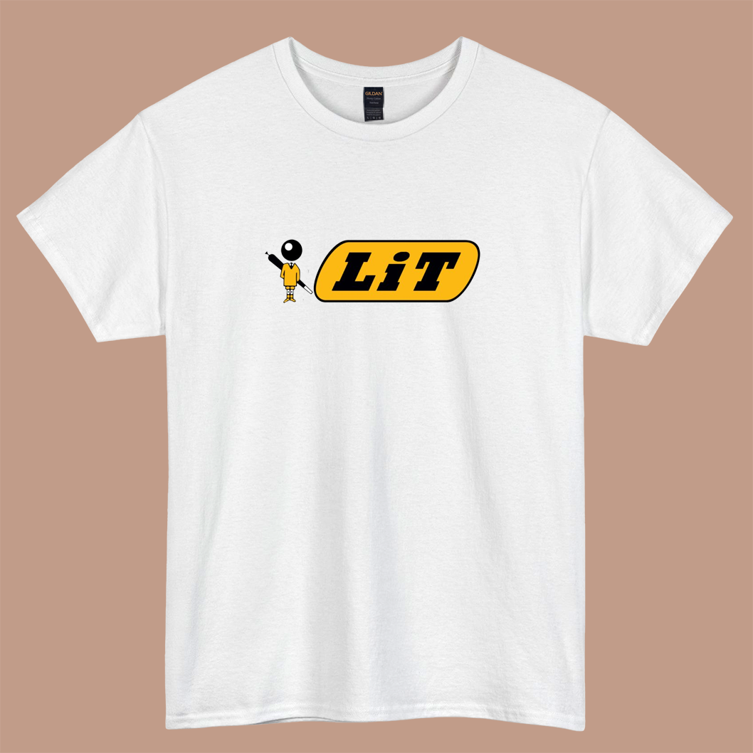 It's Lit Logo short sleeve t shirt S-3XL-P