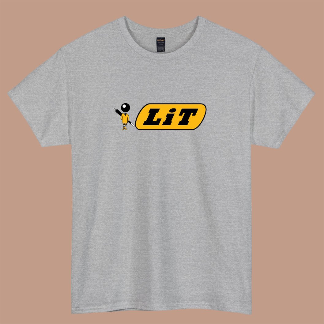 It's Lit Logo short sleeve t shirt S-3XL-P
