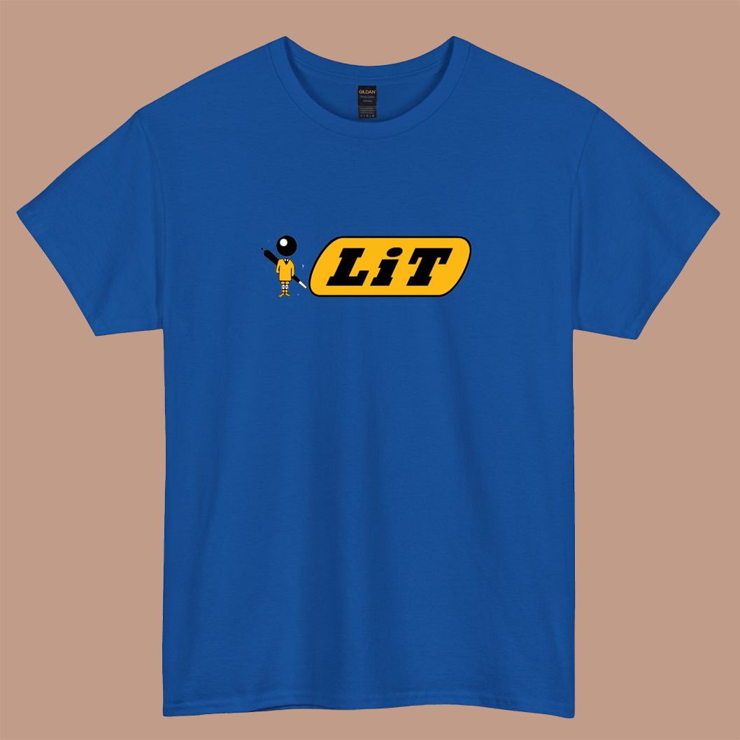 It's Lit Logo short sleeve t shirt S-3XL-P