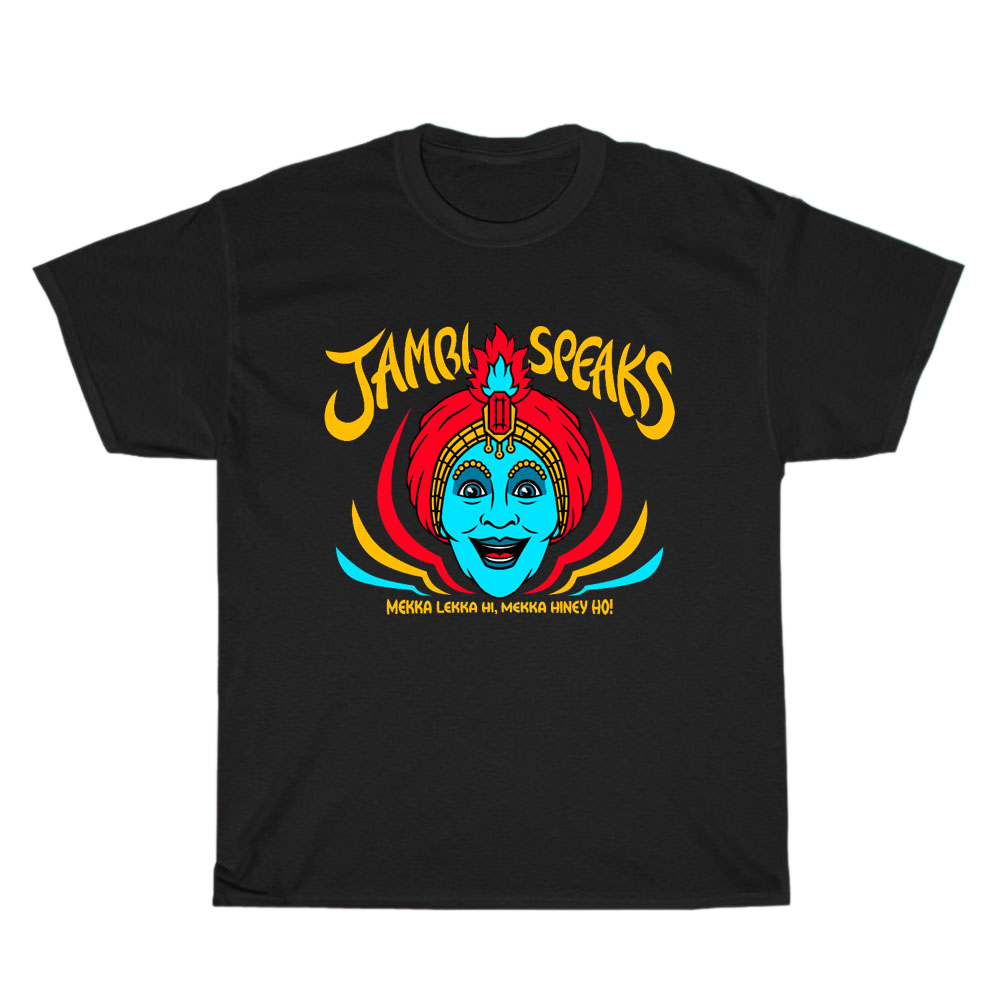 JAMBI Pee Wee's Playhouse logo Men's Unisex T Shirt Size S to 3XL