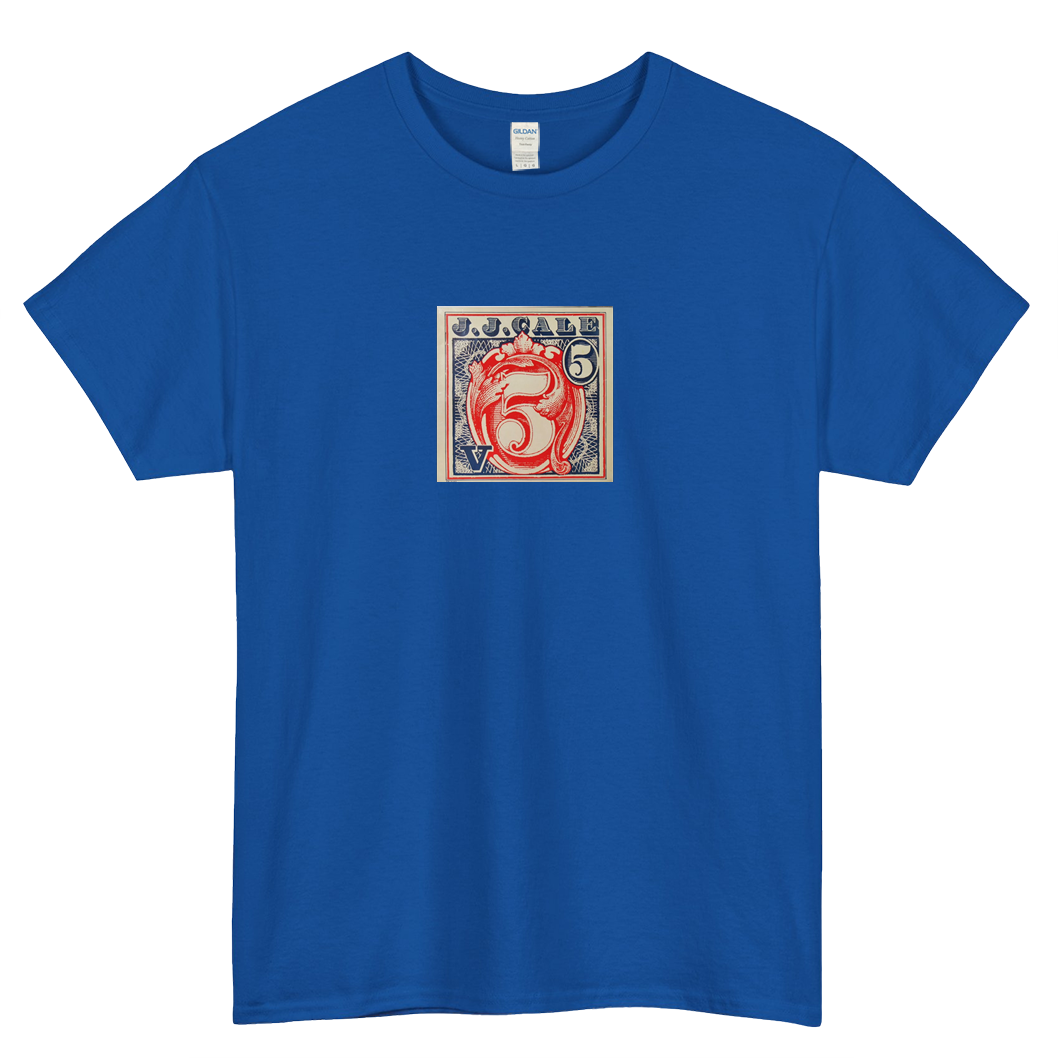 JJ Cale V 5 logo short SLEEVE T SHIRT -P