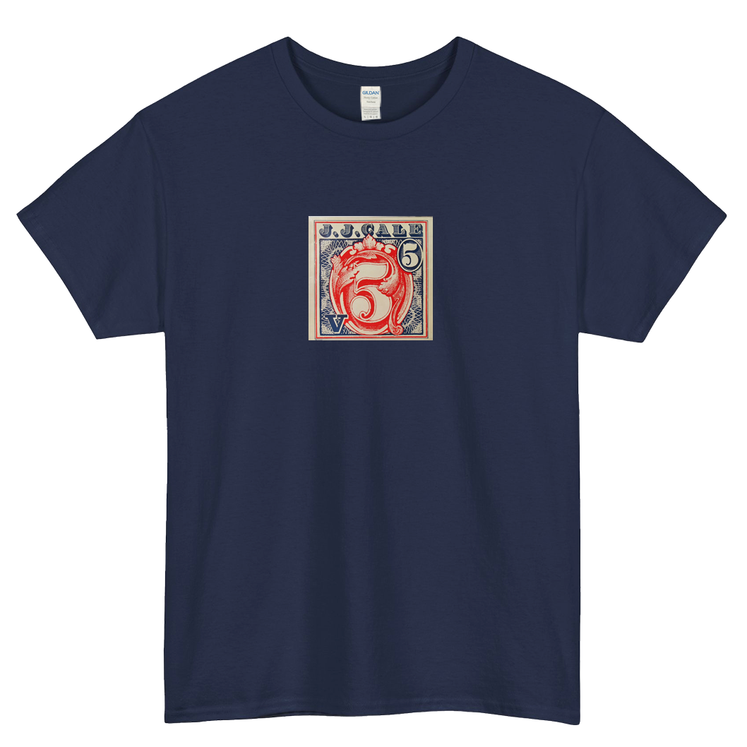 JJ Cale V 5 logo short SLEEVE T SHIRT -P