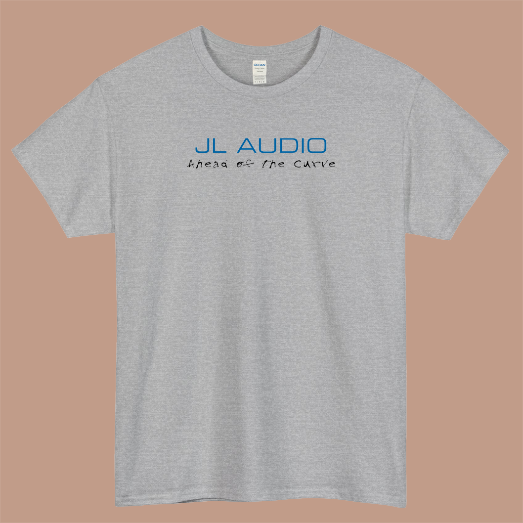JL Audio Ahead of the curve Logo Mens Unisex Short Sleeve T-Shirt Size S-3XL - P
