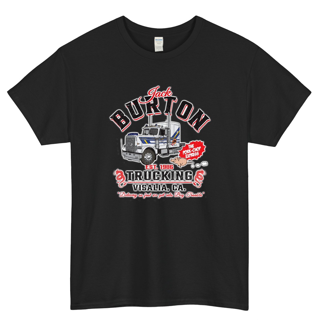 Jack Burton Trucking Logo Mens Unisex Short Sleeve T-Shirt Size S-3XL - P