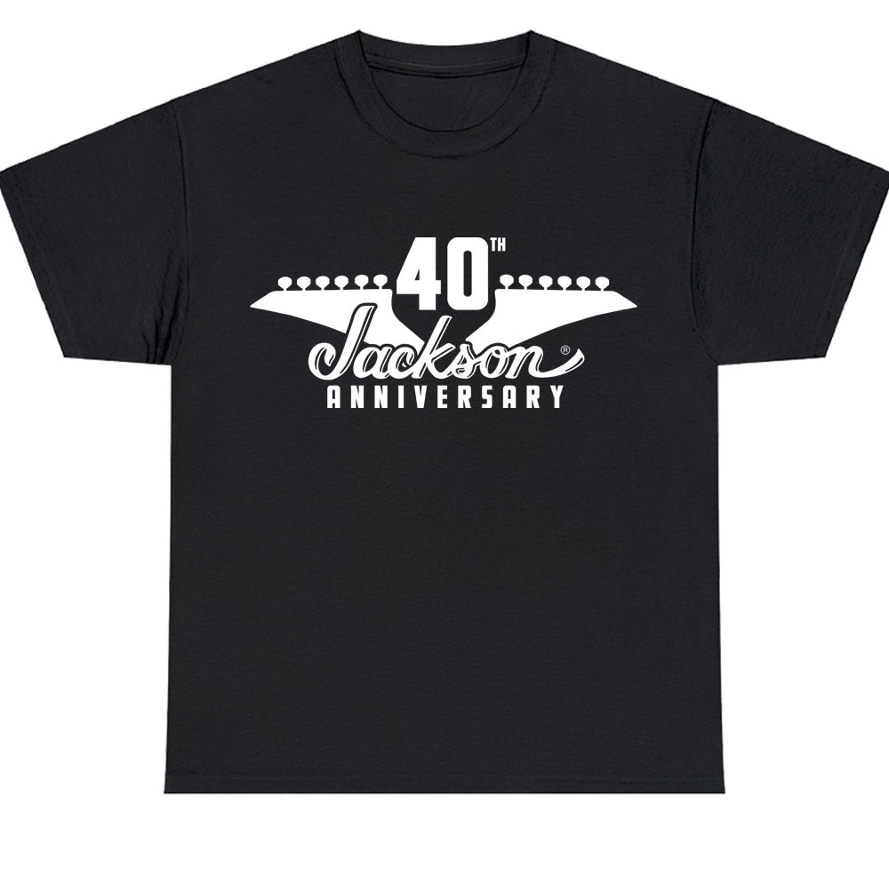 Jackson Guitars 40 Anniversari Logo Men's Unisex T Shirt Size S to 3XL
