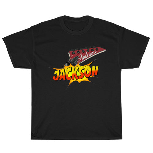 Jackson Guitars Logo Unisex Men's T Shirt Size S to 3XL