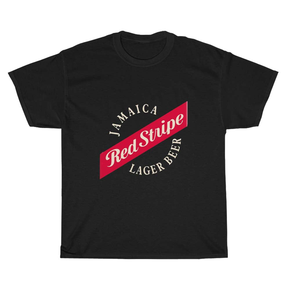 Jamaica Red Stripe Logo Men's Unisex T Shirt Size S to 3XL