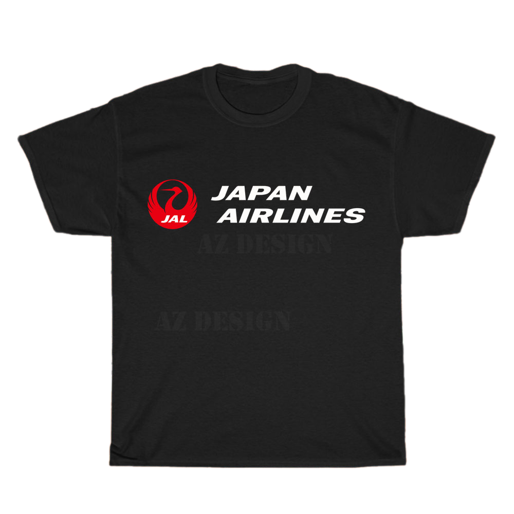 Japan Airlines Logo Men's Unisex T Shirt Size S to 3XL