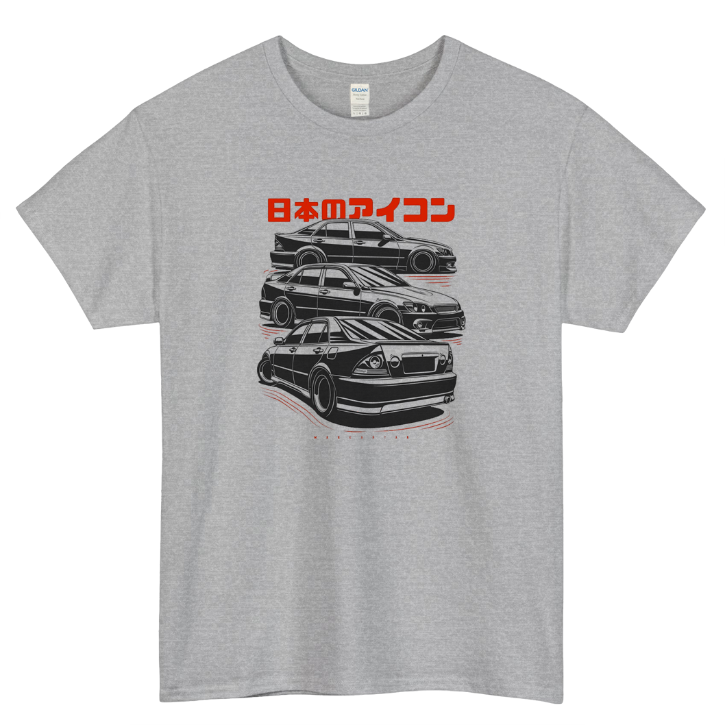 Japanese icon - Altezza IS200 or IS300 1 LOGO SHORT SLEEVE T SHIRT S-5XL- P