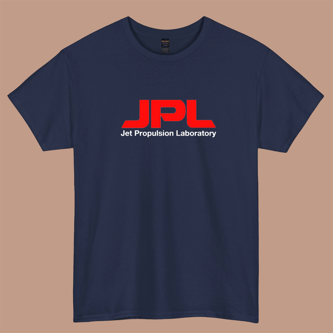 Jet Propulsion Laboratory (JPL) Logo short sleeve t shirt size S-3XL -P