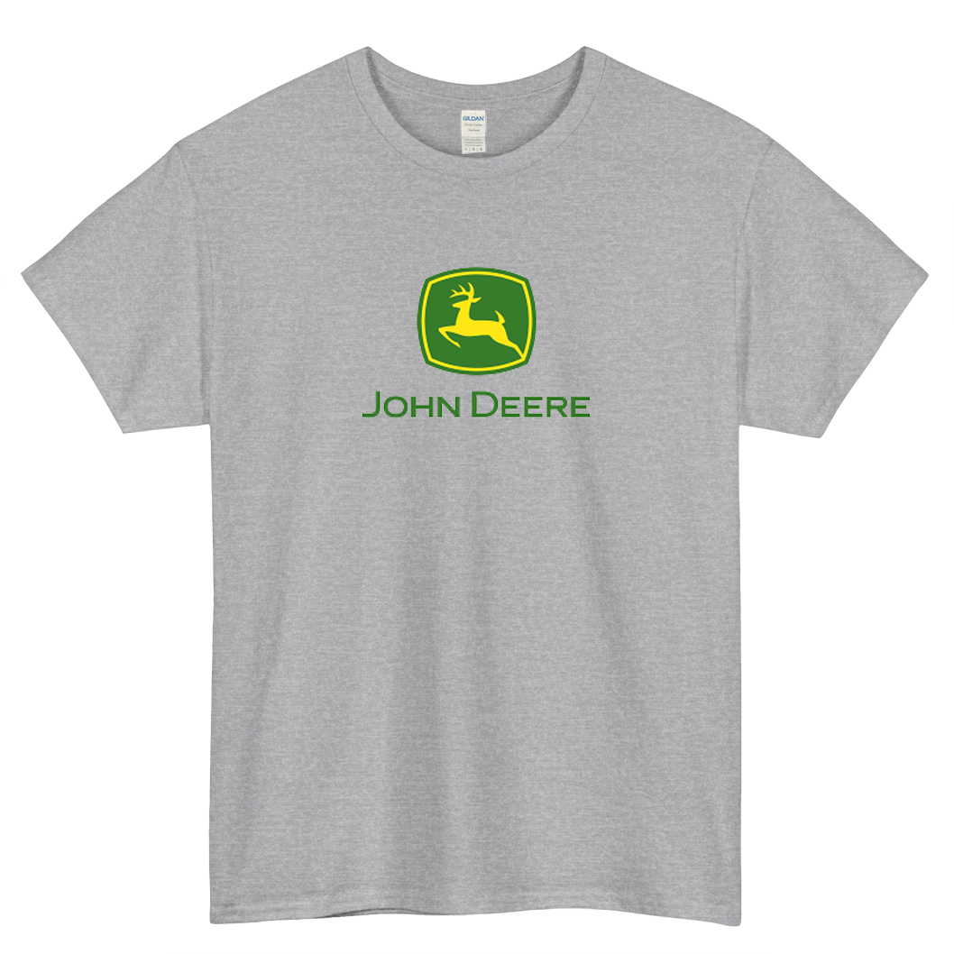 John Deere Short Sleeve T-Shirt Size S-3XL -P