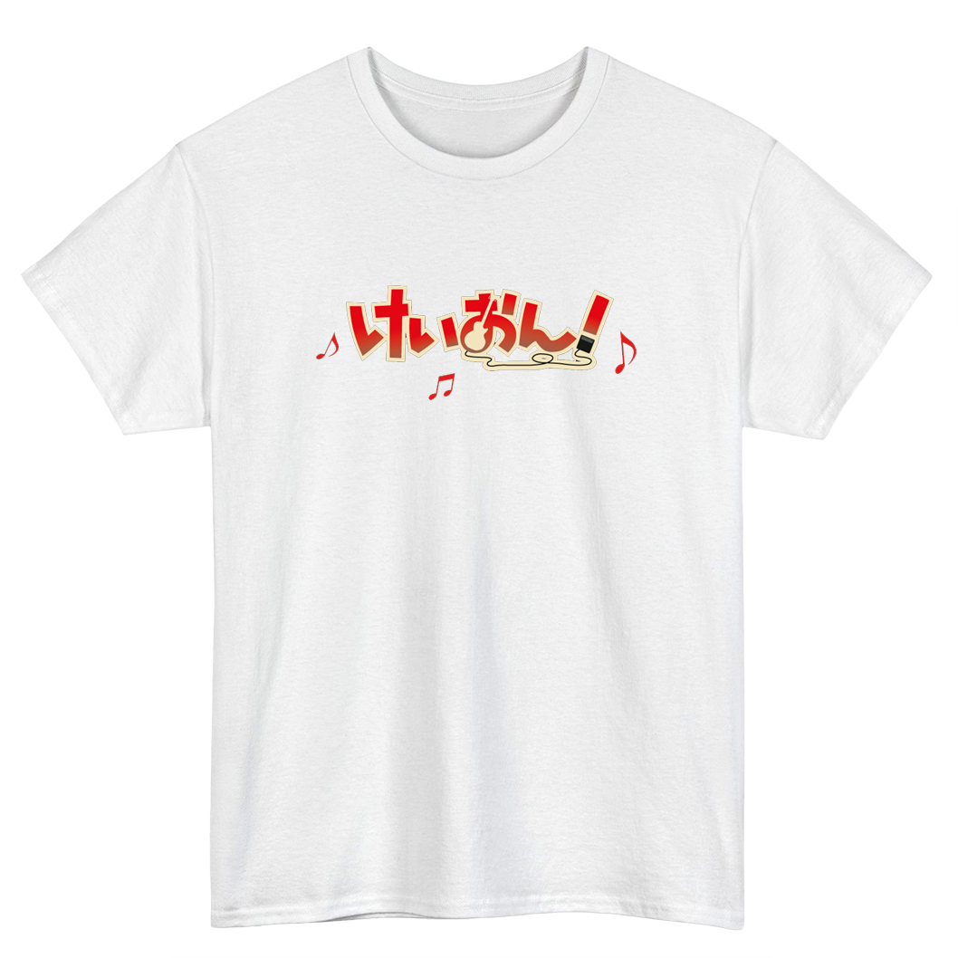 K-On Anime Music Series Logo Unisex Short Sleeve T-Shirt Size S-3XL - P