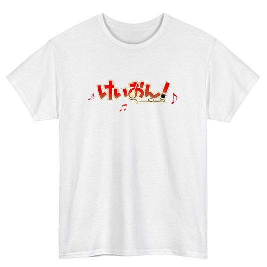 K-On Anime Music Series Logo Unisex Short Sleeve T-Shirt Size S-3XL - P