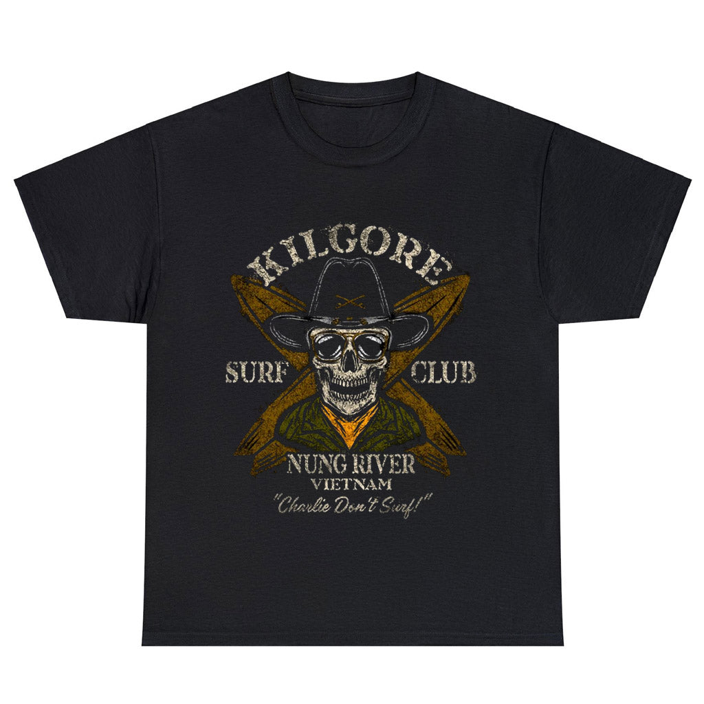 KILGORE SURF CLUB Nung River Logo Men's Unisex T Shirt Size S to 3XL