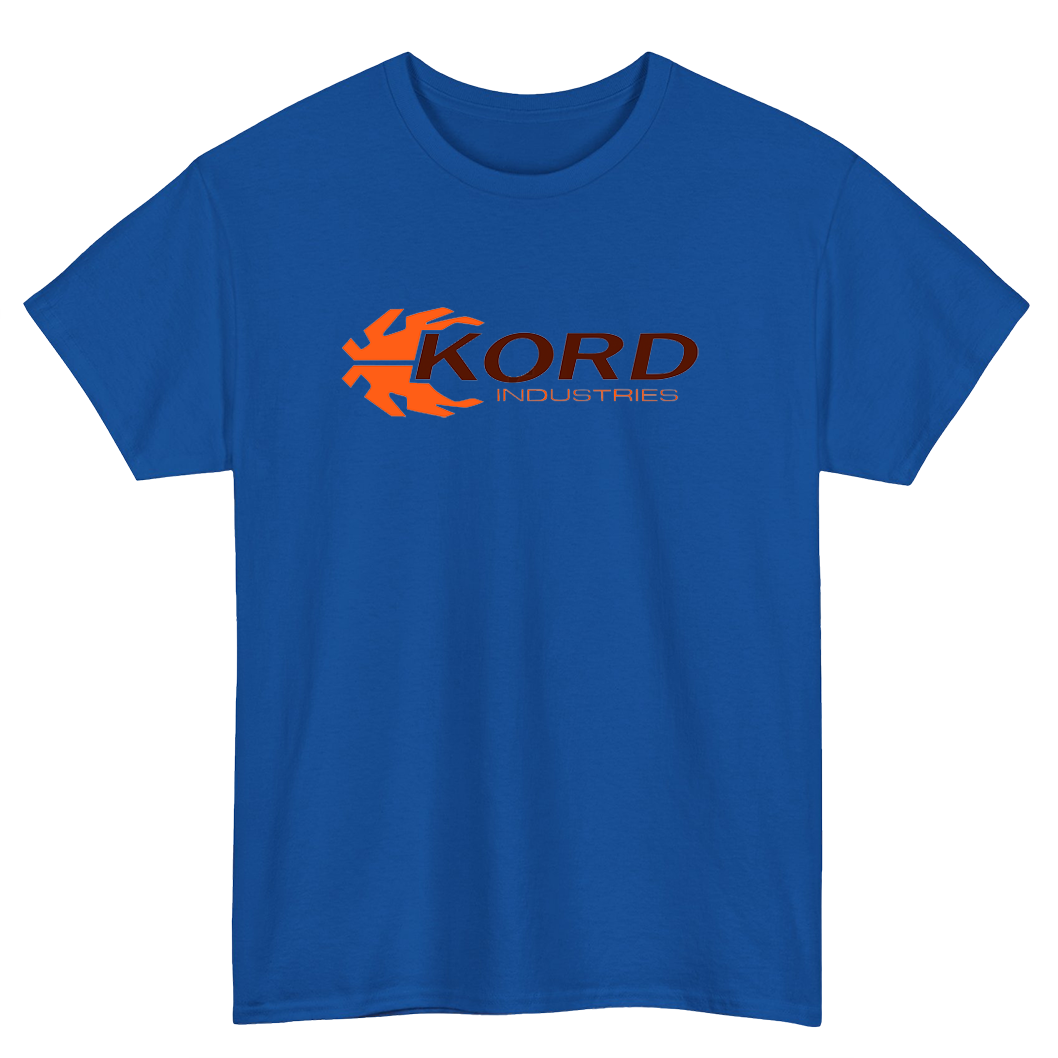 KORD INDUSTRIES LOGO Unisex Short Sleeve T-Shirt Size S-3XL - P