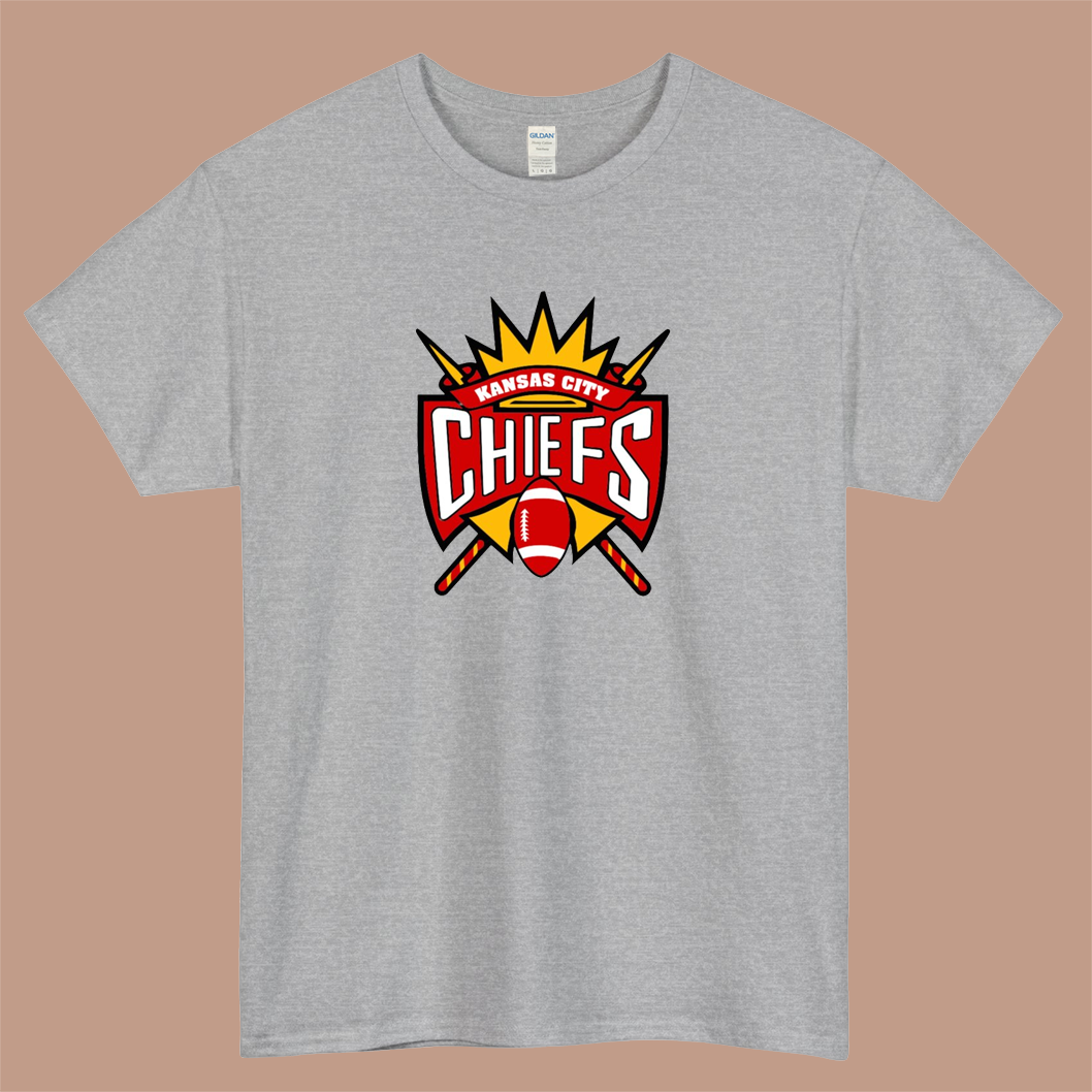 Kansas City Chiefs Logo Mens Unisex Short Sleeve T-Shirt Size S-3XL - P