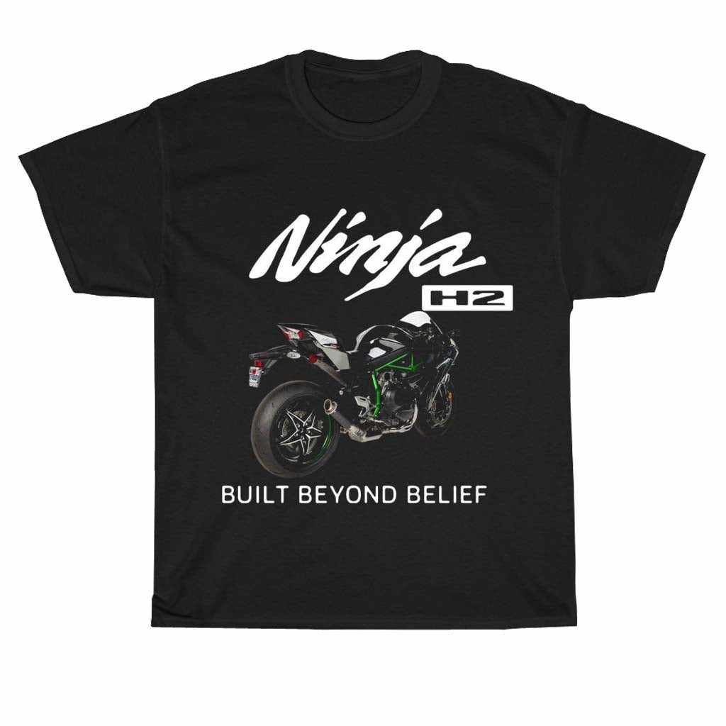 Kawasaki Ninja H2 logo Men's Unisex T Shirt Size S to 3XL