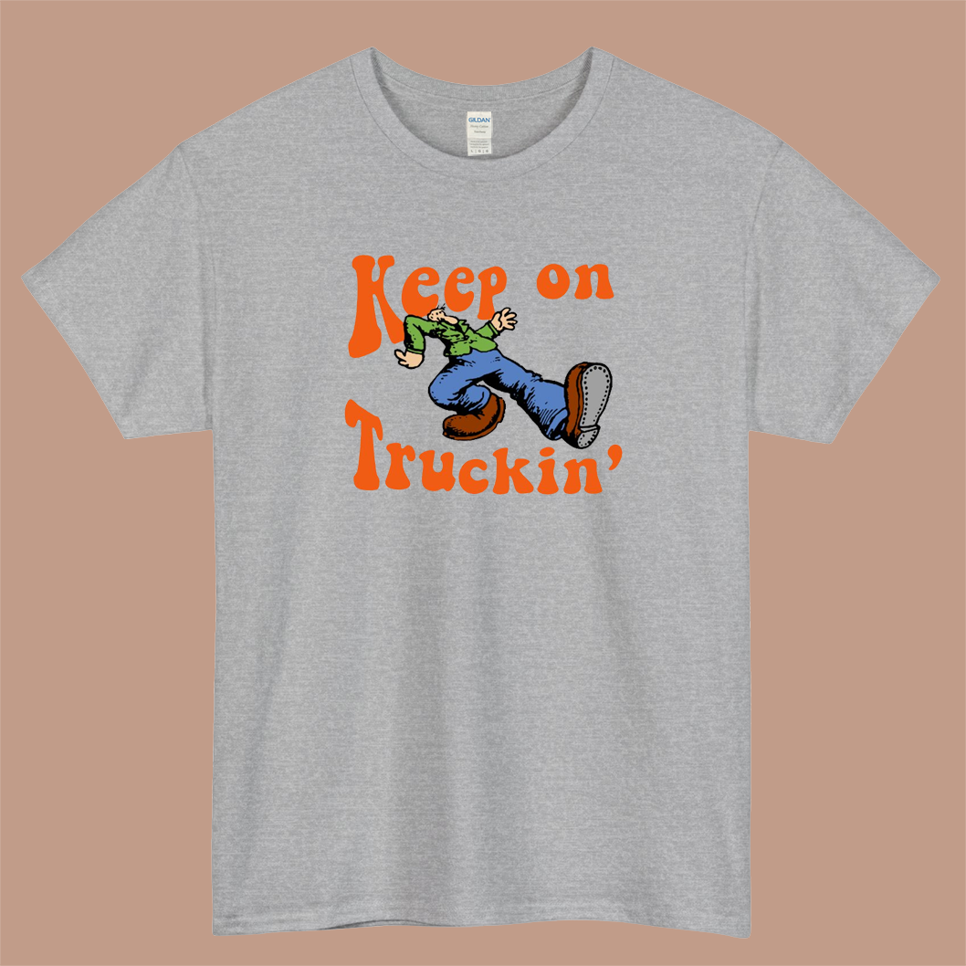 Keep On Truckin Grotesque Monster Logo Mens Unisex Short Sleeve T-Shirt Size S-3XL - P