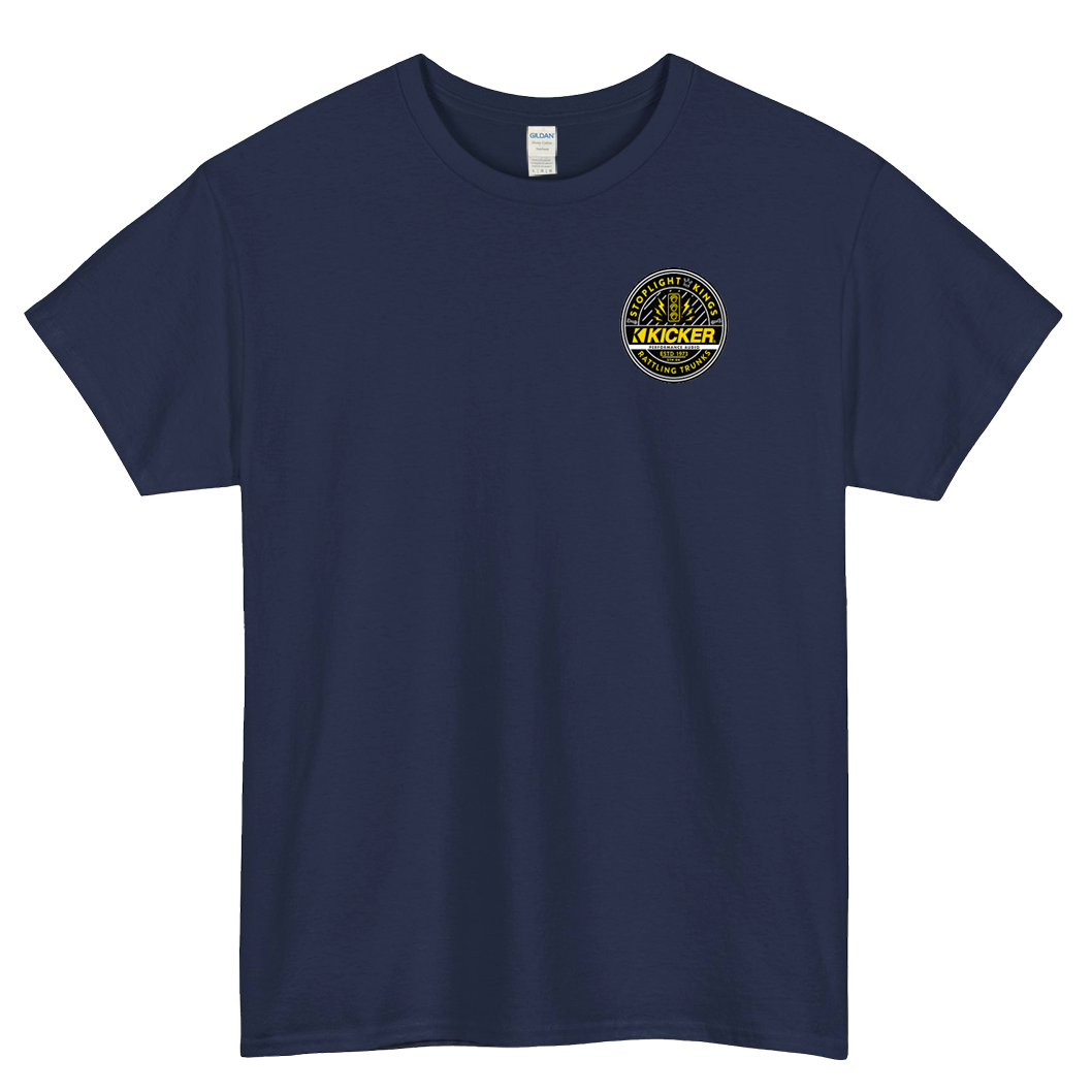 Kicker Livin Loud Audio logo SHORT SLEEVE T SHIRT -P