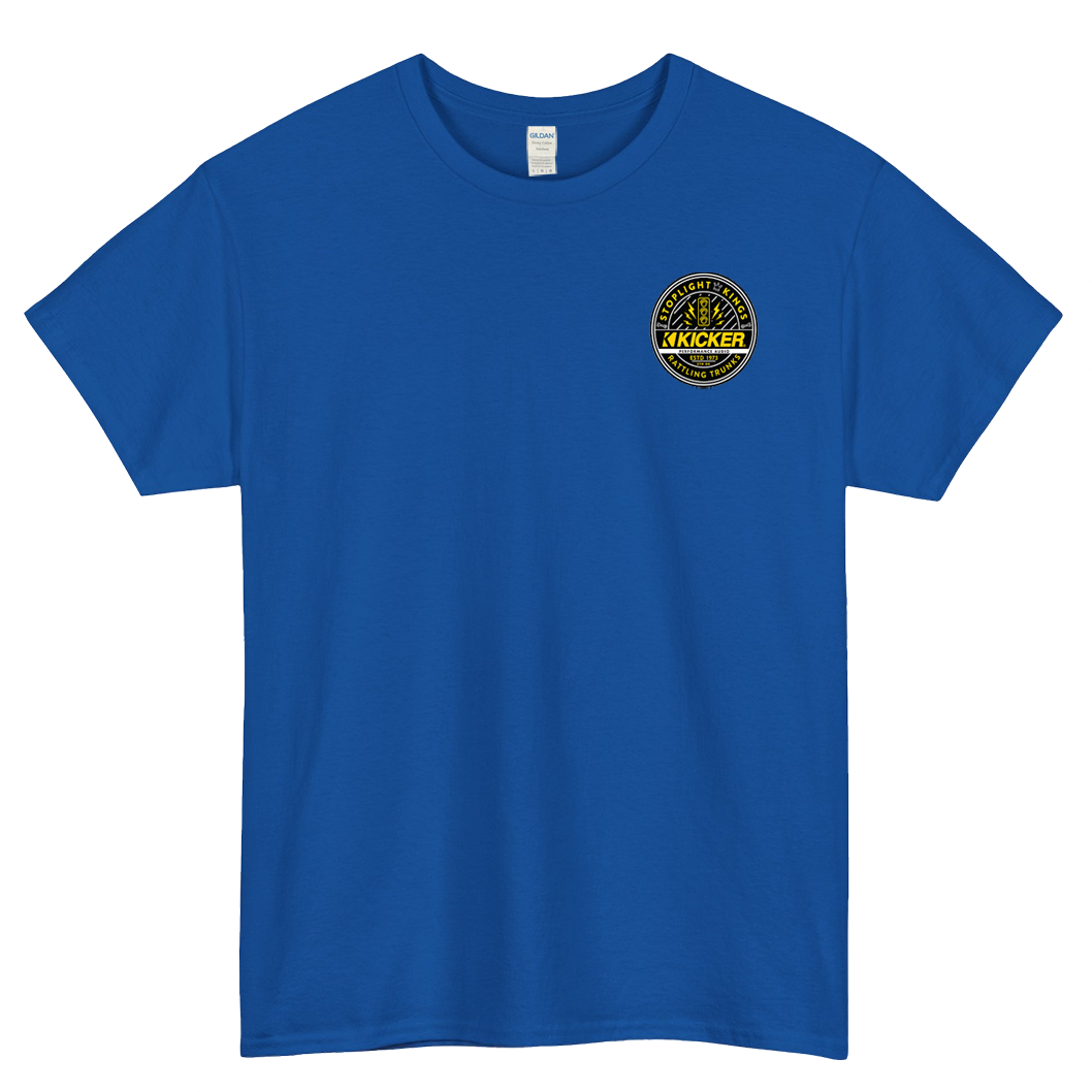 Kicker Livin Loud Audio logo SHORT SLEEVE T SHIRT -P