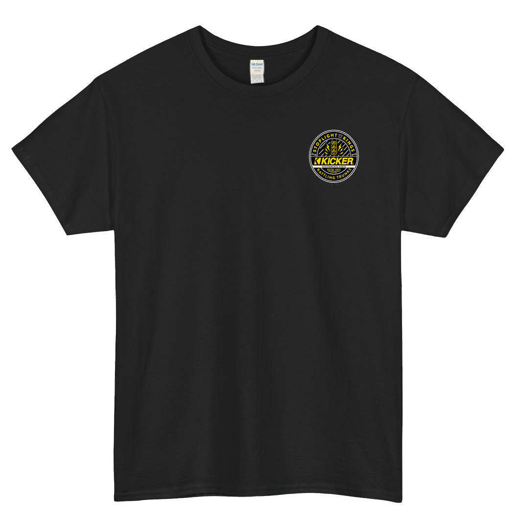Kicker Livin Loud Audio logo SHORT SLEEVE T SHIRT -P