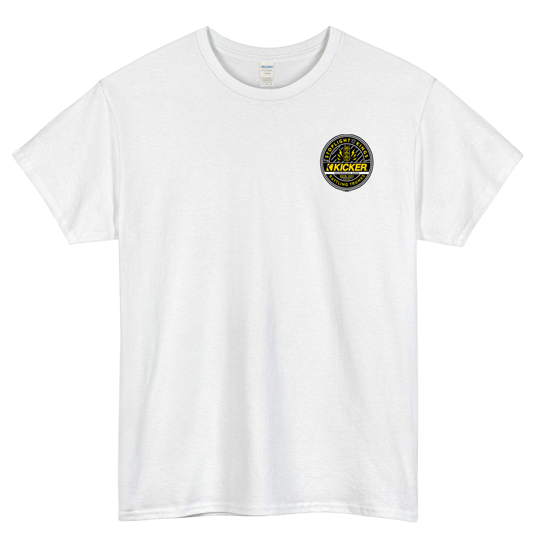 Kicker Livin Loud Audio logo SHORT SLEEVE T SHIRT -P