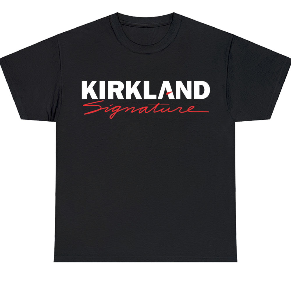 Kirkland Signature Logo Men's Unisex T Shirt Size S to 3XL